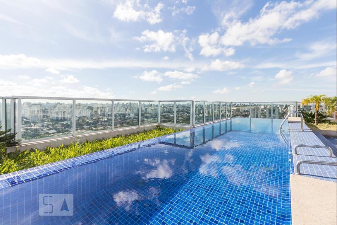 סאו פאולו Estilo, Conforto E Vista Panoramica Ideal Para Trabalho Ou Lazer מראה חיצוני תמונה