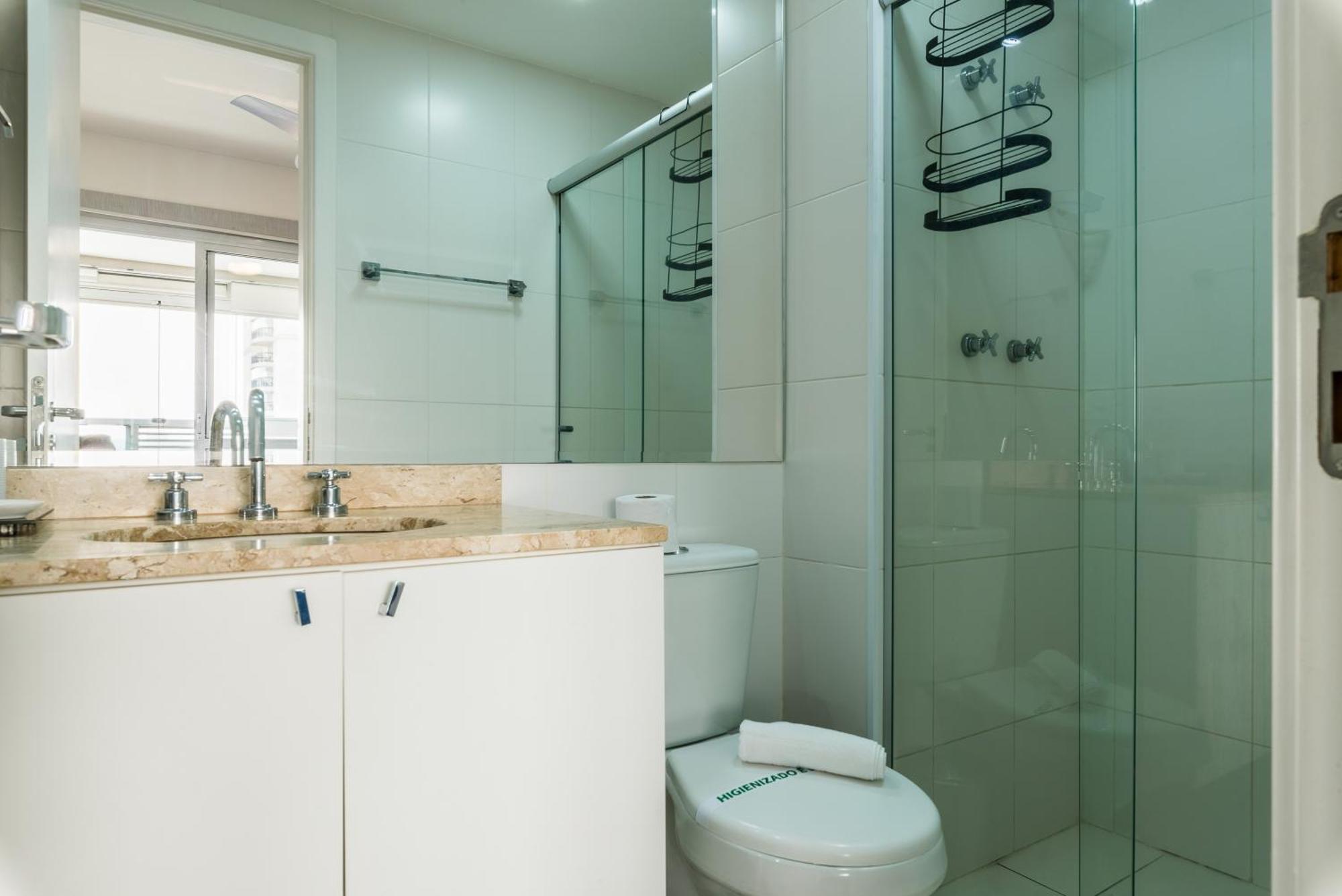 סאו פאולו Estilo, Conforto E Vista Panoramica Ideal Para Trabalho Ou Lazer מראה חיצוני תמונה