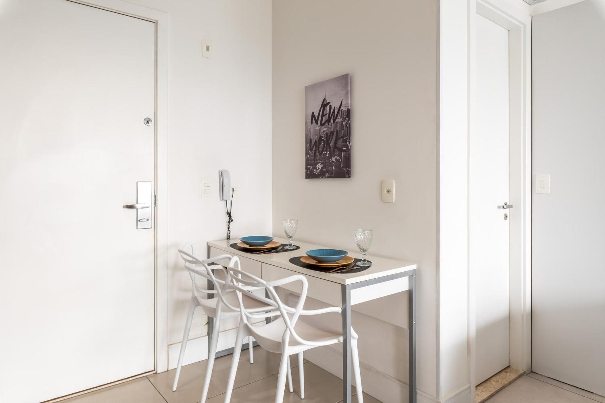 סאו פאולו Estilo, Conforto E Vista Panoramica Ideal Para Trabalho Ou Lazer מראה חיצוני תמונה